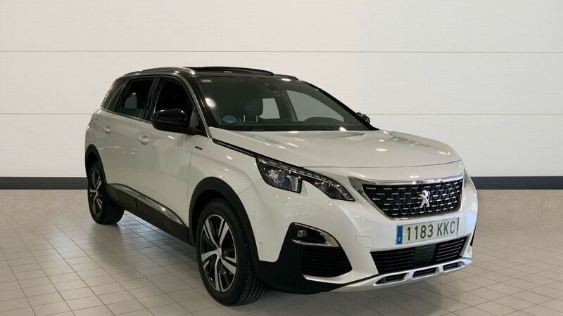 Blanco Usado 2018 Peugeot 5008 GT-line Monovolumen | 22.500 € - Imagen 1/4