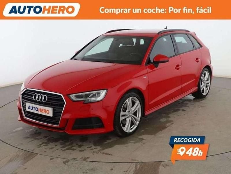Rojo Usado 2019 Audi A3 S-Line Berlina | 23.399 € (Precio justo) - Imagen 1/3