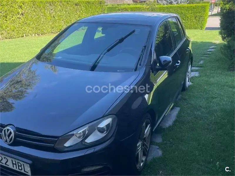 Usado VW Golf VI R 271 CV (199 kW) 2011 Negro Utilitario