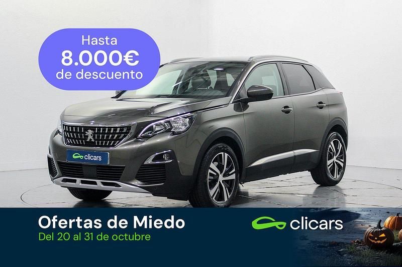Gris Usado 2020 Peugeot 3008 Allure SUV | 15.490 € (Precio justo) - Imagen 1/4