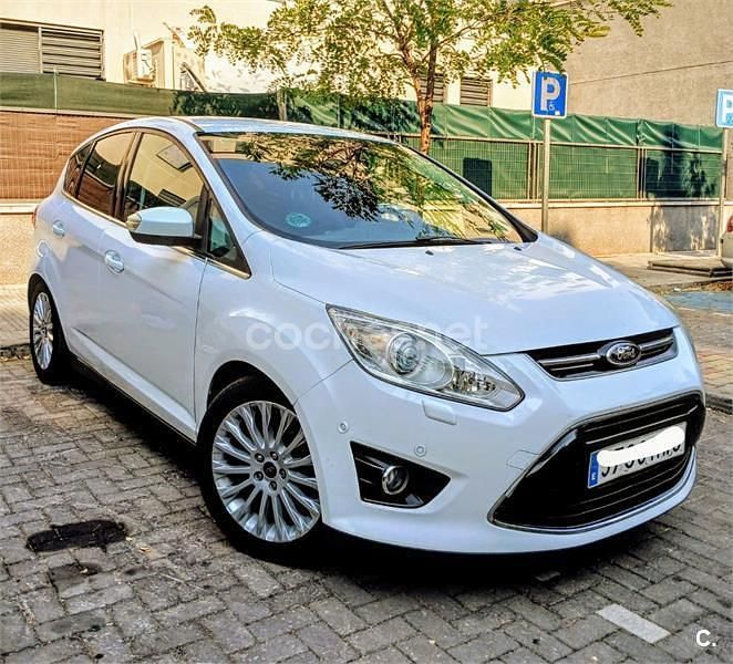 Blanco Usado 2014 Ford C-MAX Titanium Monovolumen | 8200 € (Precio justo) - Imagen 1/4