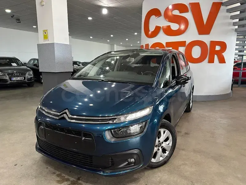 Usado Citroën C4 SpaceTourer Feel 130 CV (95 kW) 2021 Azul Monovolumen