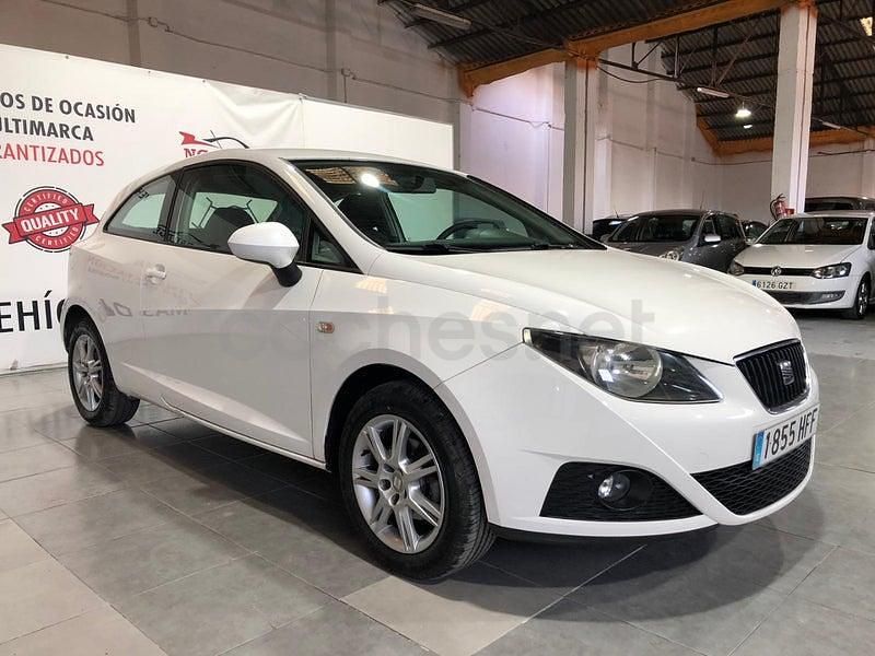 Usado Seat Ibiza SC Style 85 CV (62 kW) 2011 Blanco Utilitario