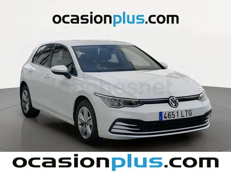 Usado VW Golf VIII Life 115 CV (84 kW) 2021 Blanco Berlina