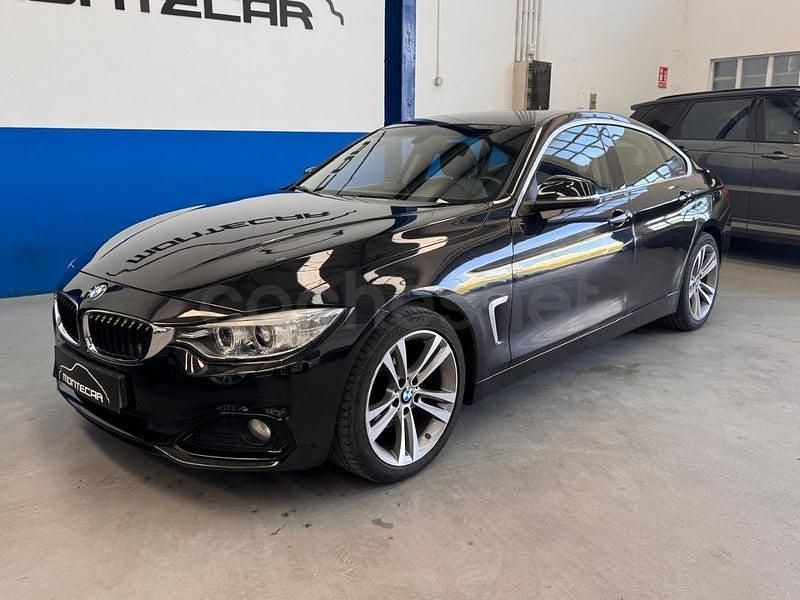 Usado BMW 418 Gran Coupé Sport Line 150 CV (110 kW) 2015 Negro Coupe