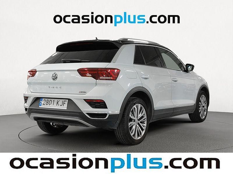 Usado VW T-Roc Sportline 190 CV (139 kW) 2018 Gris plata SUV