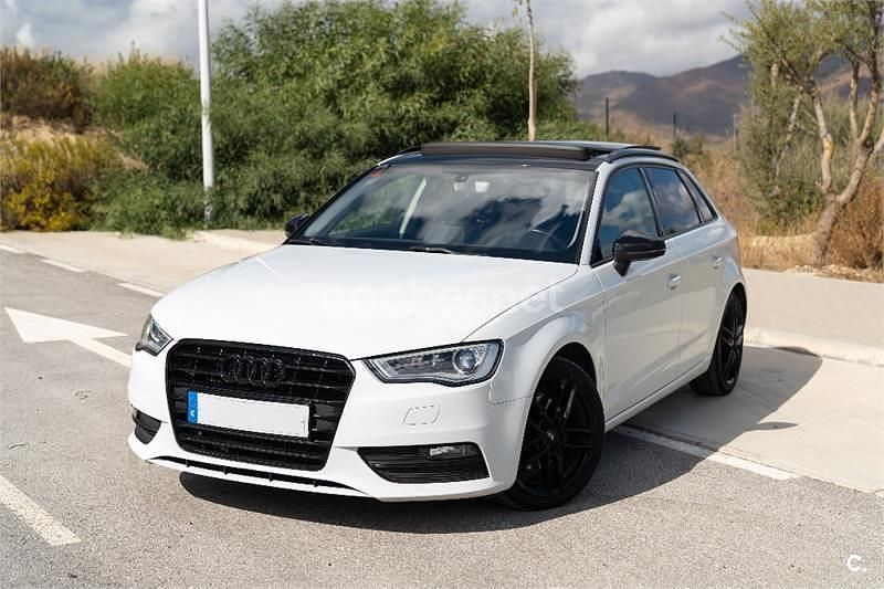 Usado Audi A3 Comfort 150 CV (110 kW) 2018 Blanco Berlina