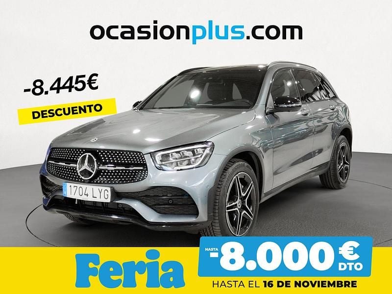 Gris Usado 2022 Mercedes GLC300 SUV | 48.900 € (Precio justo) - Imagen 1/4