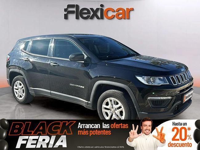 Negro Usado 2020 Jeep Compass Limited SUV | 17.990 € (Precio justo) - Imagen 1/4