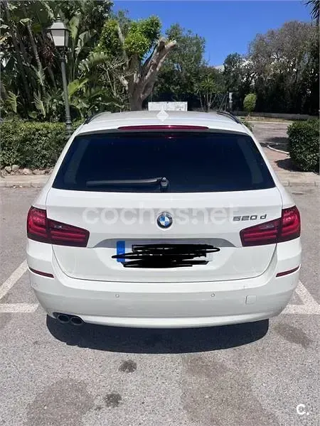 Usado BMW 520 190 CV (139 kW) 2015 Blanco Familiar