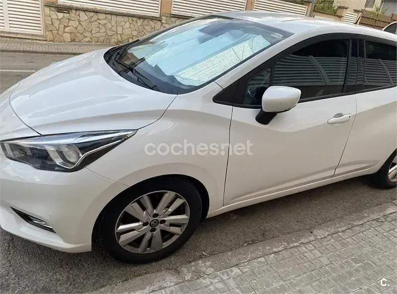 Usado Nissan Micra Acenta 100 CV (73 kW) 2019 Blanco Utilitario