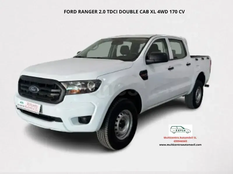 Usado Ford Ranger XL 170 CV (125 kW) 2021 Blanco Pickup/Camioneta