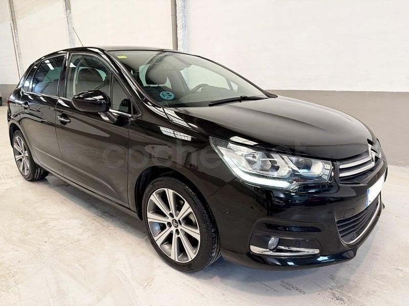 Usado Citroën C4 Feel 110 CV (80 kW) 2016 Negro Berlina