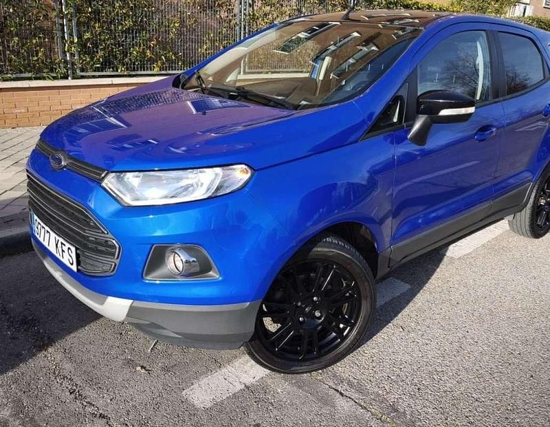 Usado Ford Ecosport Titanium S 125 CV (91 kW) 2017 Azul SUV