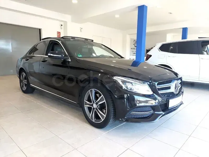 Usado Mercedes C220 AMG 170 CV (125 kW) 2014 Negro Berlina