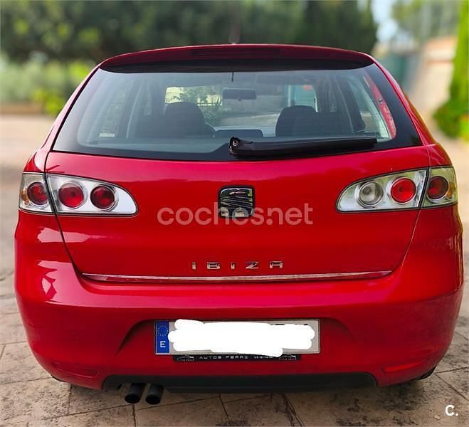 Brugt Seat Ibiza 100 HK (73 kW) 2007 Rød Hatchback