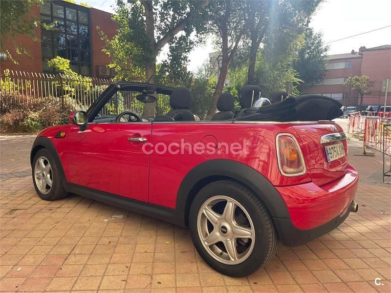 Rojo Usado 2010 Mini Cooper Cabriolet Descapotable | 5900 € (Super precio) - Imagen 1/4
