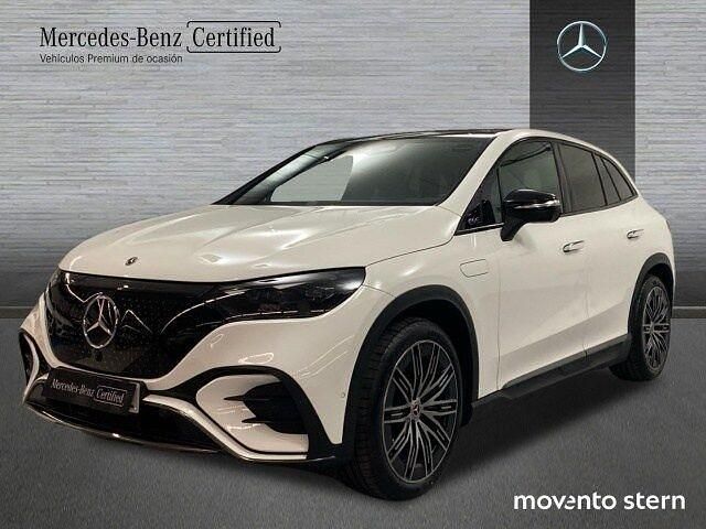 Blanco polar pintura unicolor Usado 2023 Mercedes EQE350 AMG line SUV | 63.000 € (Super precio) - Imagen 1/4