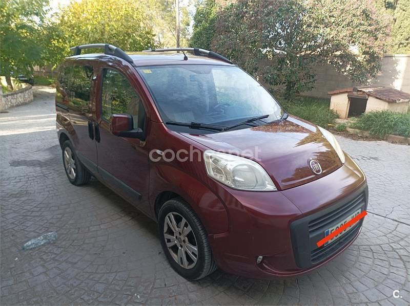 Granate Usado 2015 Fiat Qubo Dynamic Monovolumen | 7800 € - Imagen 1/4
