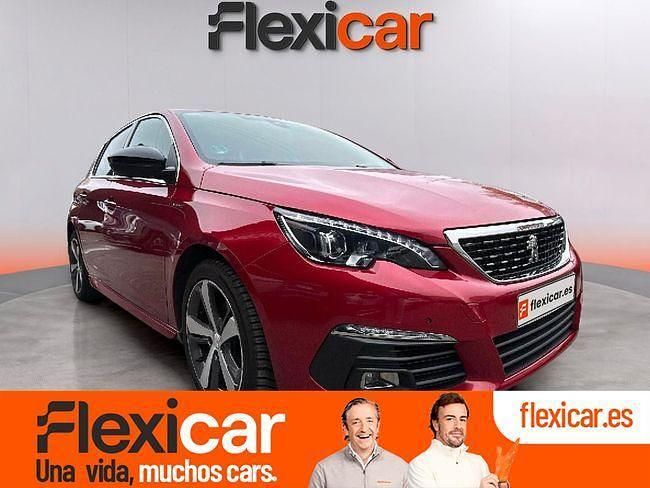 Rojo Usado 2020 Peugeot 308 GT-line Berlina | 11.490 € (Precio justo) - Imagen 1/4