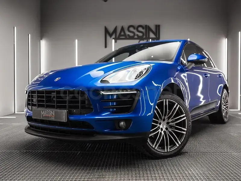 Usado Porsche Macan 258 CV (189 kW) 2015 Azul SUV