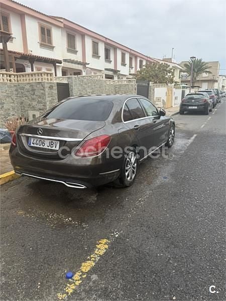 Usado Mercedes C220 AMG 170 CV (125 kW) 2014 Marrón Berlina