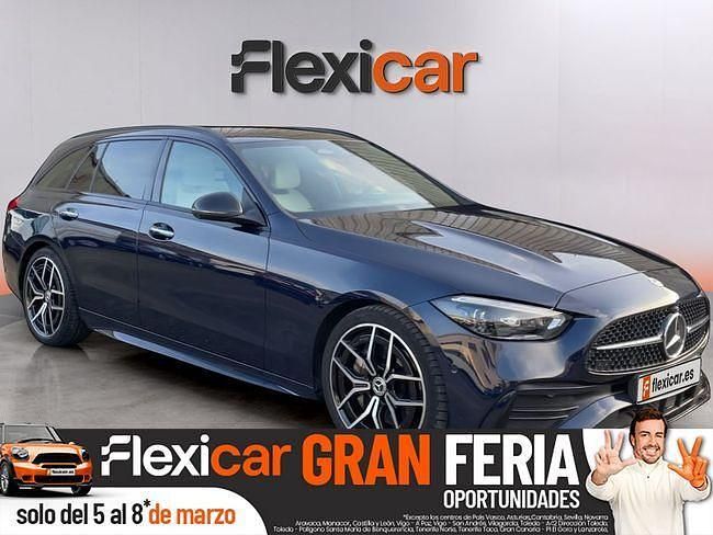 Usado Mercedes C220 200 CV (147 kW) 2022 Azul Familiar