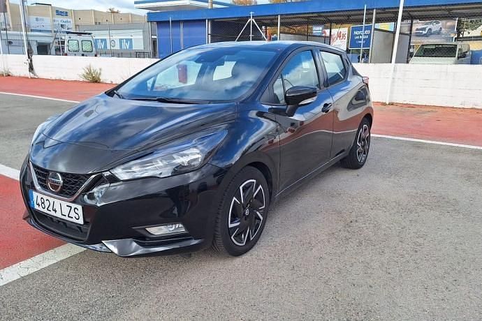 Negro Usado 2022 Nissan Micra Acenta Utilitario | 11.540 € (Buen precio) - Imagen 1/4