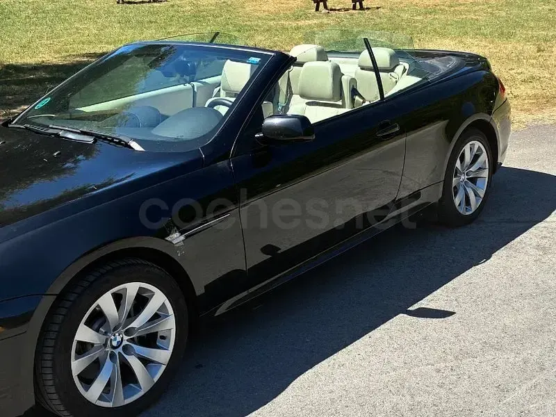 Usado BMW 630 Cabriolet Comfort Edition 272 CV (200 kW) 2007 Negro Descapotable