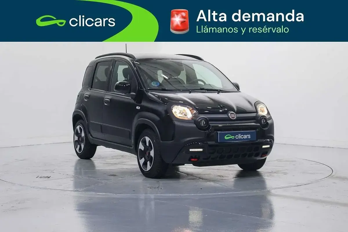 Usado Fiat Panda 69 CV (50 kW) 2024 Negro Utilitario