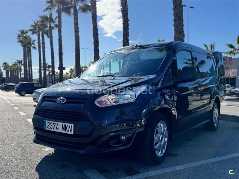 Azul Usado 2015 Ford Transit Ambiente Familiar | 6950 € (Precio justo) - Imagen 1/4