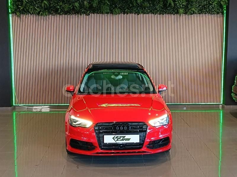 Usado Audi S3 300 CV (220 kW) 2014 Rojo Berlina
