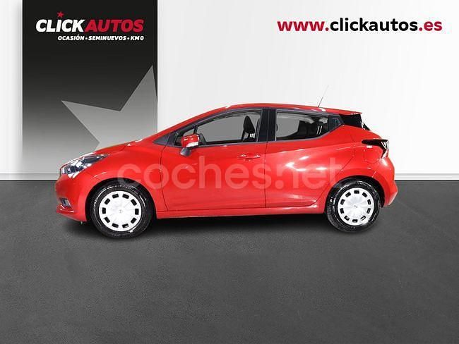 Usado Nissan Micra Acenta 92 CV (67 kW) 2022 Rojo Berlina