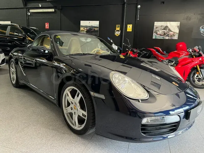 Usado Porsche Boxster 240 CV (176 kW) 2006 Azul Descapotable
