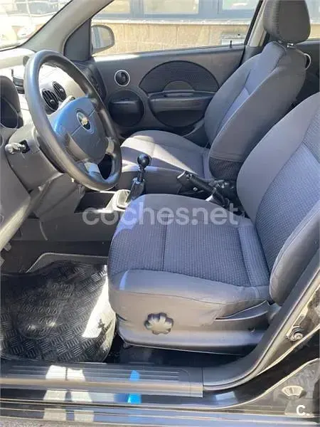 Usado Chevrolet Aveo LT 100 CV (73 kW) 2008 Negro Berlina