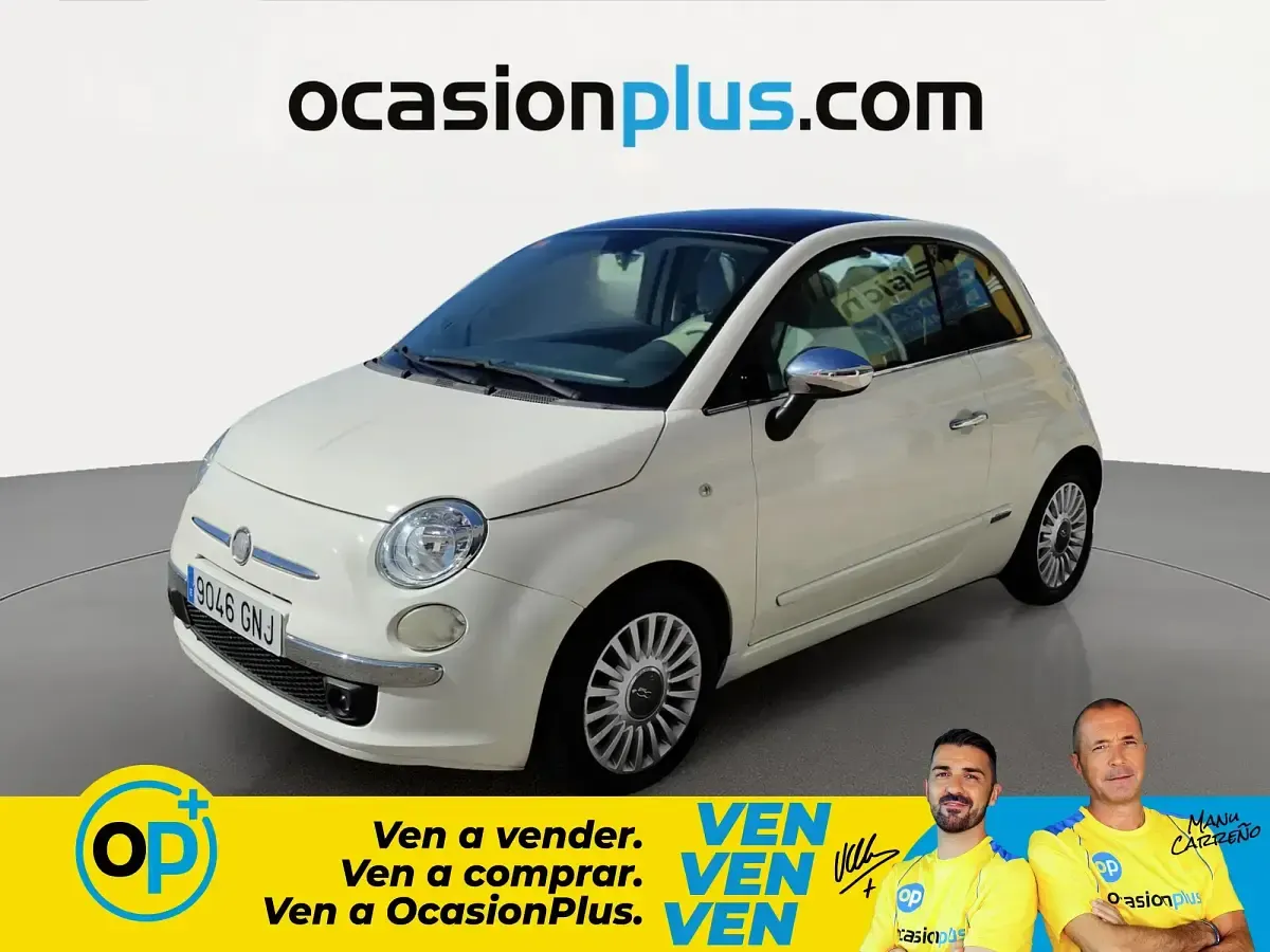 Usado Fiat 500 Lounge 69 CV (50 kW) 2009 Descapotable