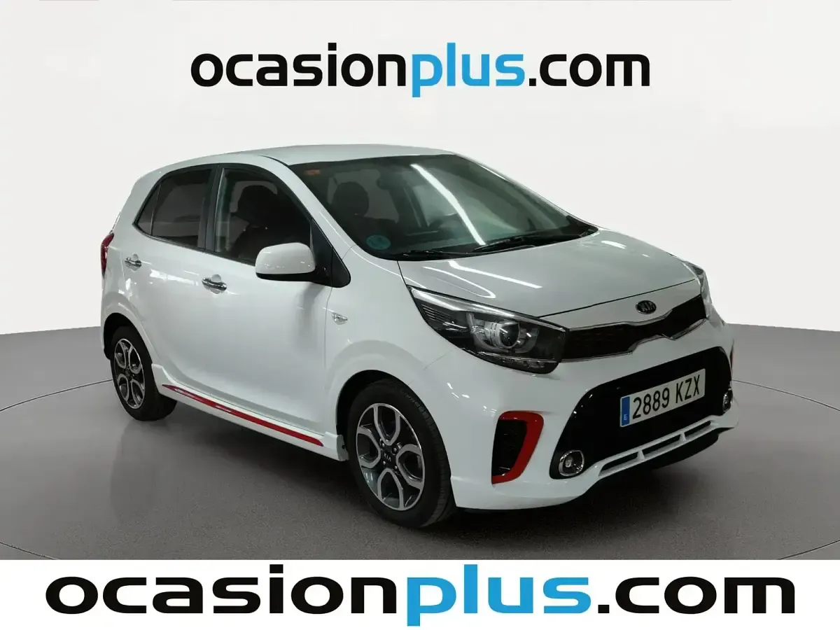 Usado Kia Picanto GT-Line 100 CV (73 kW) 2019 Blanco Utilitario