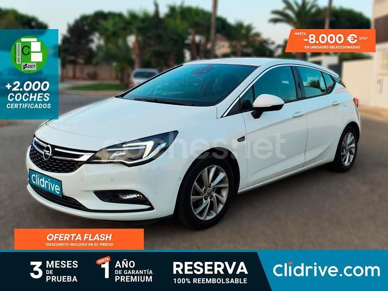 Blanco Usado 2018 Opel Astra Dynamic Berlina | 13.990 € (Precio justo) - Imagen 1/3