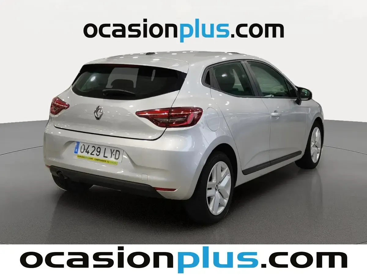 Usado Renault Clio Intens 91 CV (66 kW) 2022 Gris Utilitario