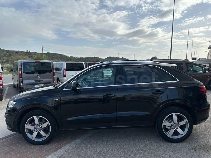Usado Audi Q3 150 CV (110 kW) 2015 Negro SUV