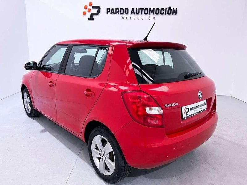 Brugt Skoda Fabia 69 HK (50 kW) 2014 Rød Hatchback