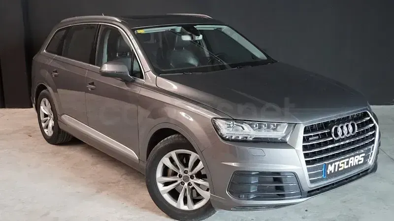 Usado Audi Q7 218 CV (160 kW) 2016 Gris / plata SUV