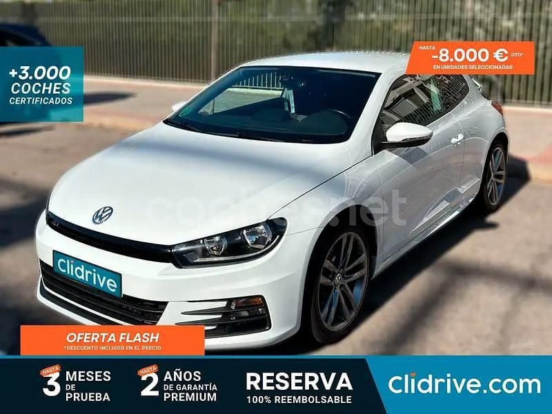 Usado VW Scirocco R-line 125 CV (91 kW) 2014 Blanco Coupe