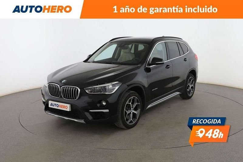 Negro Usado 2015 BMW X1 xLine SUV | 20.599 € (Precio justo) - Imagen 1/3