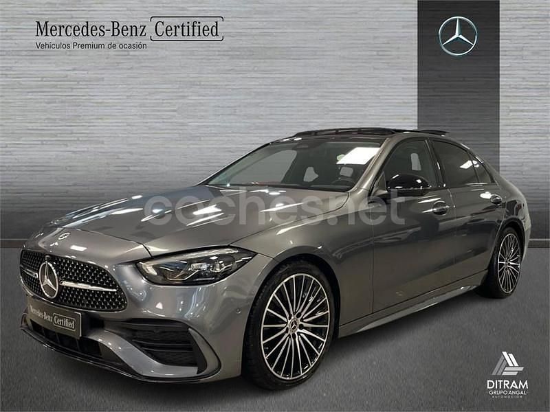 Gris / plata Usado 2023 Mercedes C220 Berlina | 42.990 € (Un poco caro) - Imagen 1/4