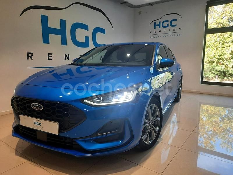 Azul Usado 2023 Ford Focus ST-Line Berlina | 18.490 € (Precio justo) - Imagen 1/4
