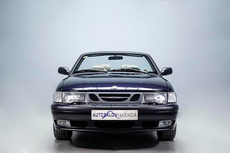 Usado Saab 9-3 130 CV (95 kW) 1998 Azul Descapotable