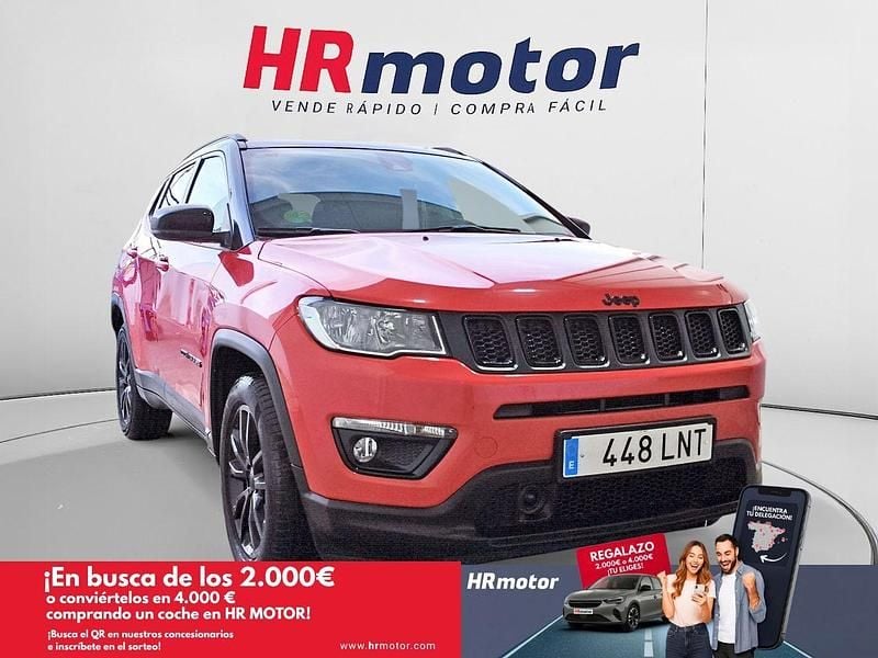 Rojo Usado 2021 Jeep Compass Longitude SUV | 19.390 € (Precio justo) - Imagen 1/4