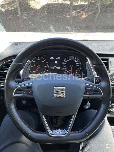 Usado Seat Leon ST FR 184 CV (135 kW) 2015 Gris / plata Familiar