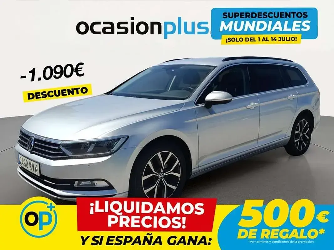 Usado VW Passat Advance 150 CV (110 kW) 2019 Gris Familiar